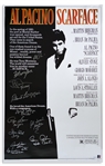Scarface Cast-Signed Poster Including Al Pacinos Signature
